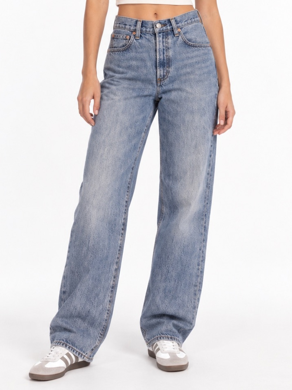 DENIM FORUM 90’s Marlo Hi-Rise Baggy Jeans (Size 24)
